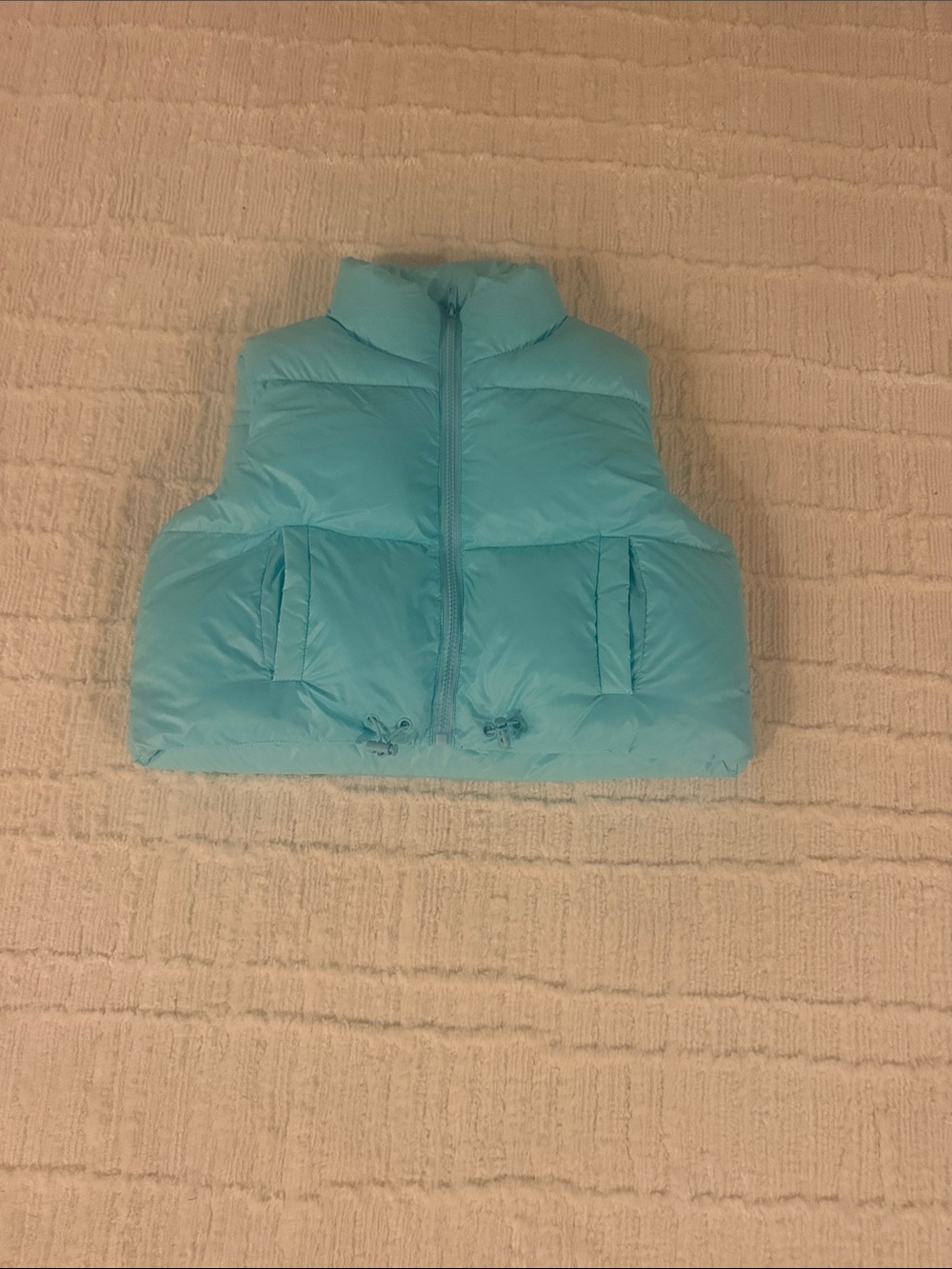 Kids Light Blue Puffer Vest - love daisy